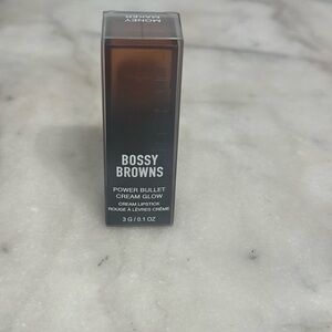 HUDA BEAUTY Bossy Browns Cream Glow Lipstick